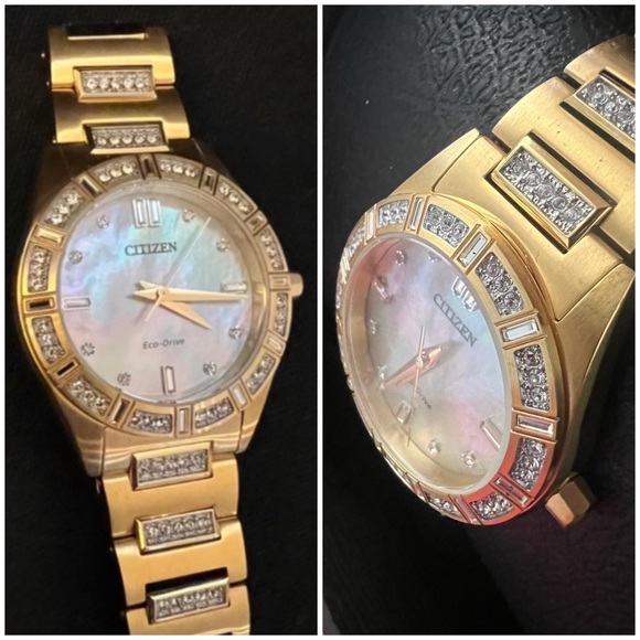 👑✅PRICE FIRM✅Beautiful Citizens Gold ECO-DRIVE Solar Watch. - Picture 5 of 17